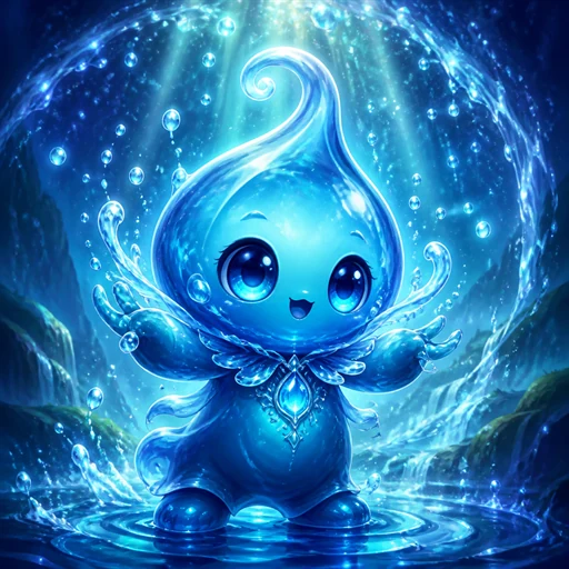 Nimue, a water creature from Realm of Embers
